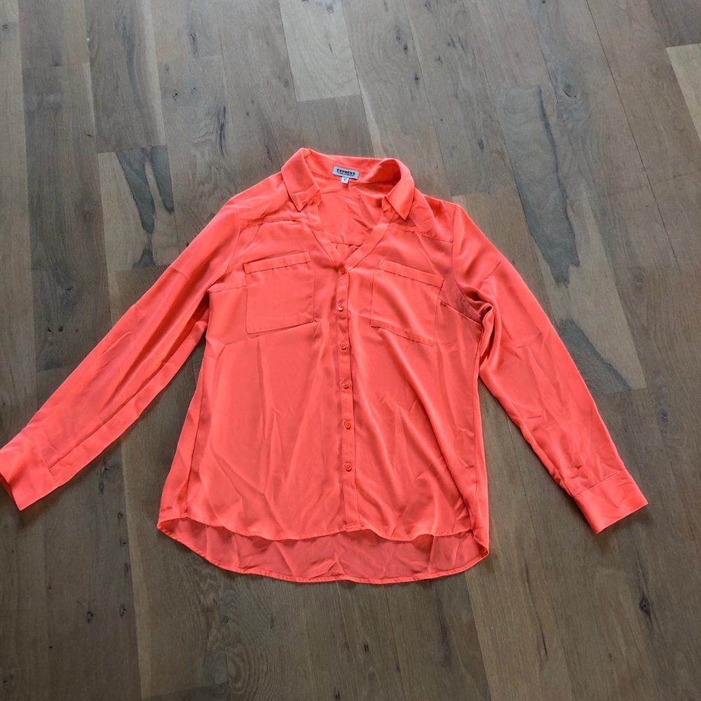 Express women’s The portofino shirt size large